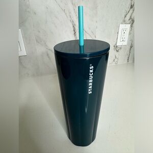 Brand New Blue Starbucks Tumbler